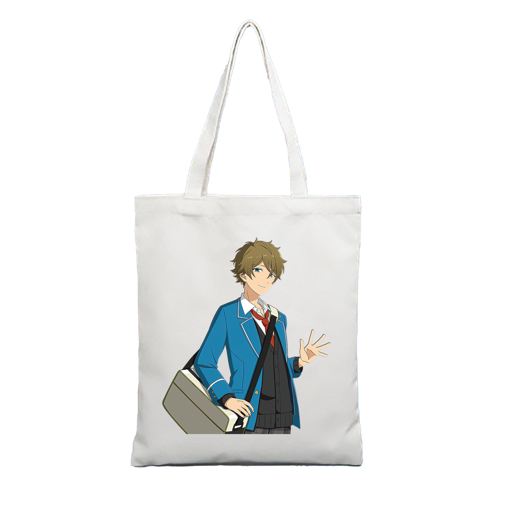 （画像用） あんさんぶるスターズ! Ensemble Stars 縦型キャンバス生地手提げバッグ　トートバッグ