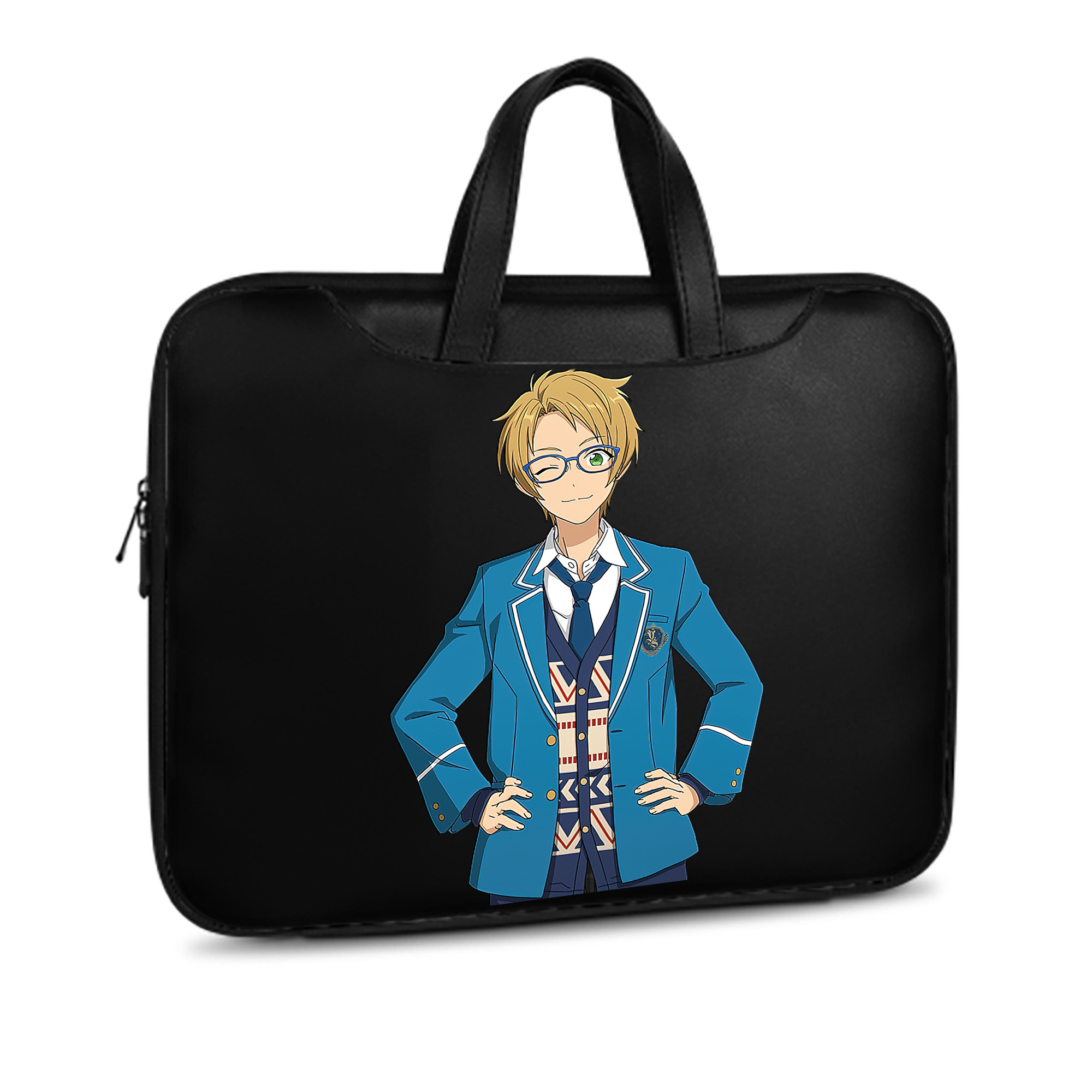（画像用） あんさんぶるスターズ! Ensemble Stars レザーラップトップバッグ　ノートパソコンケース