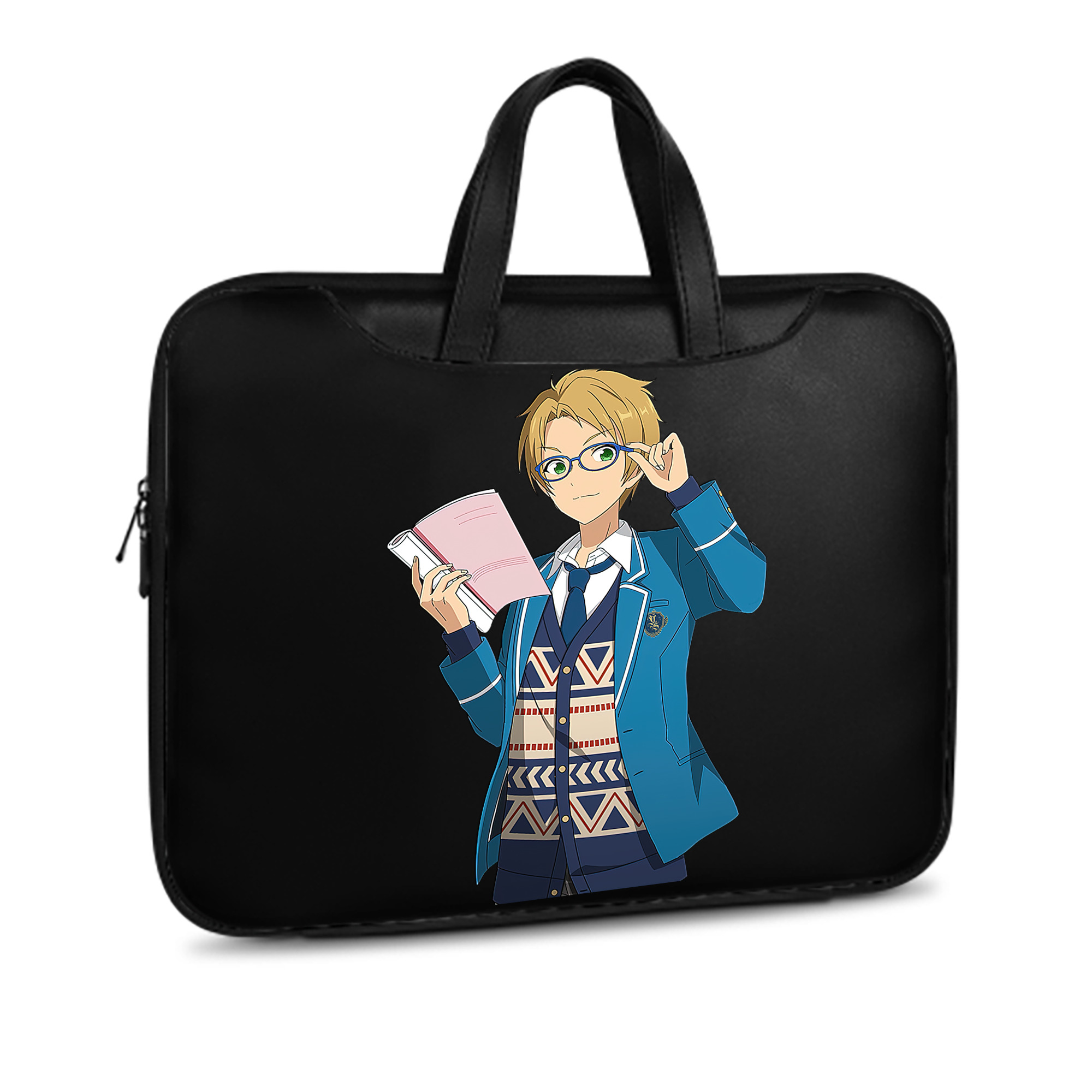 （画像用） あんさんぶるスターズ! Ensemble Stars レザーラップトップバッグ　ノートパソコンケース