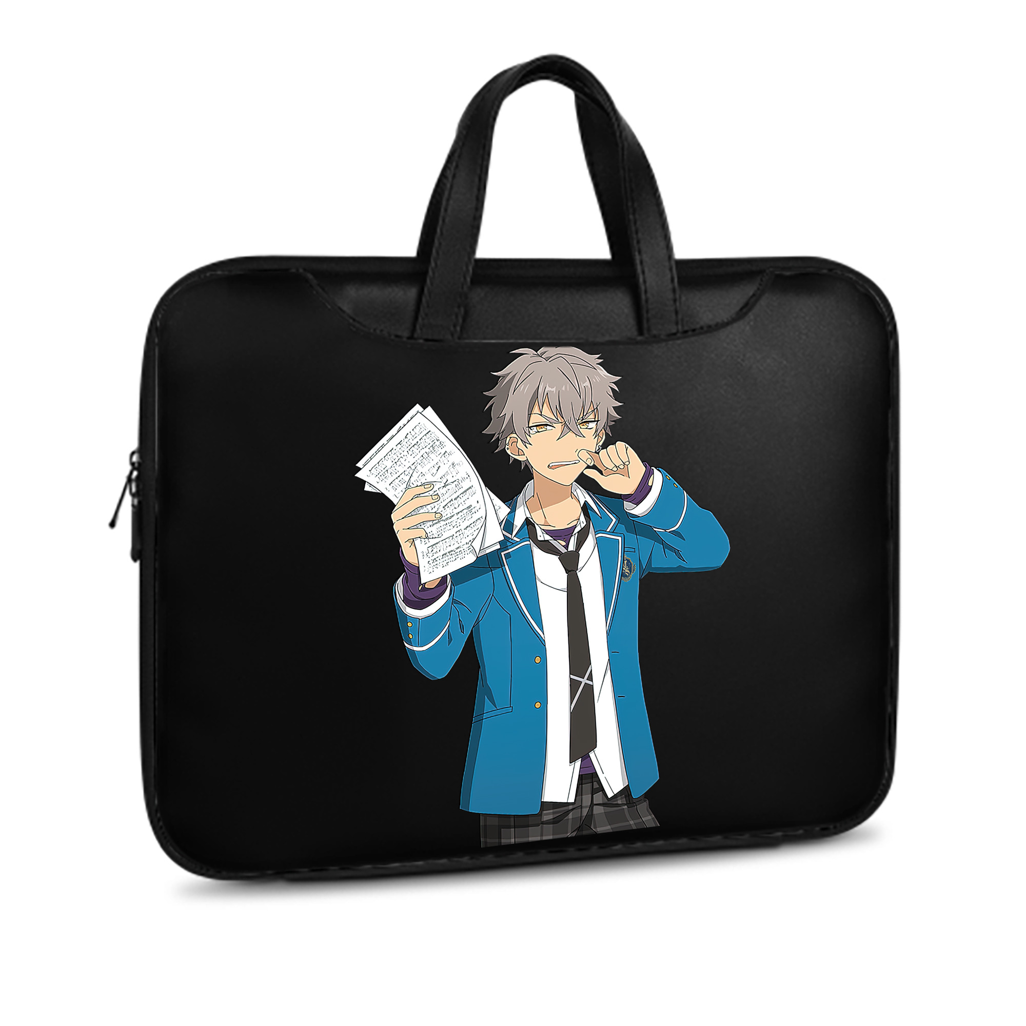 （画像用） あんさんぶるスターズ! Ensemble Stars レザーラップトップバッグ　ノートパソコンケース