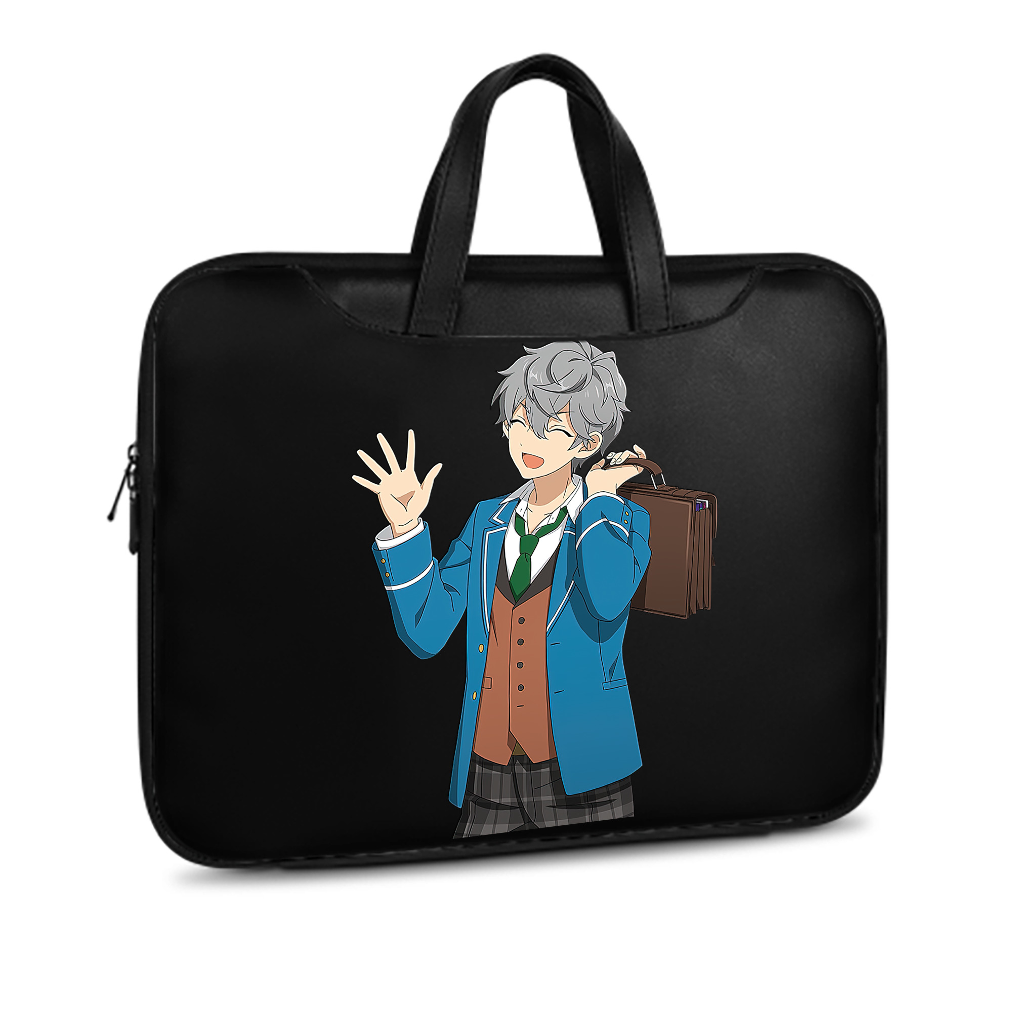 （画像用） あんさんぶるスターズ! Ensemble Stars レザーラップトップバッグ　ノートパソコンケース