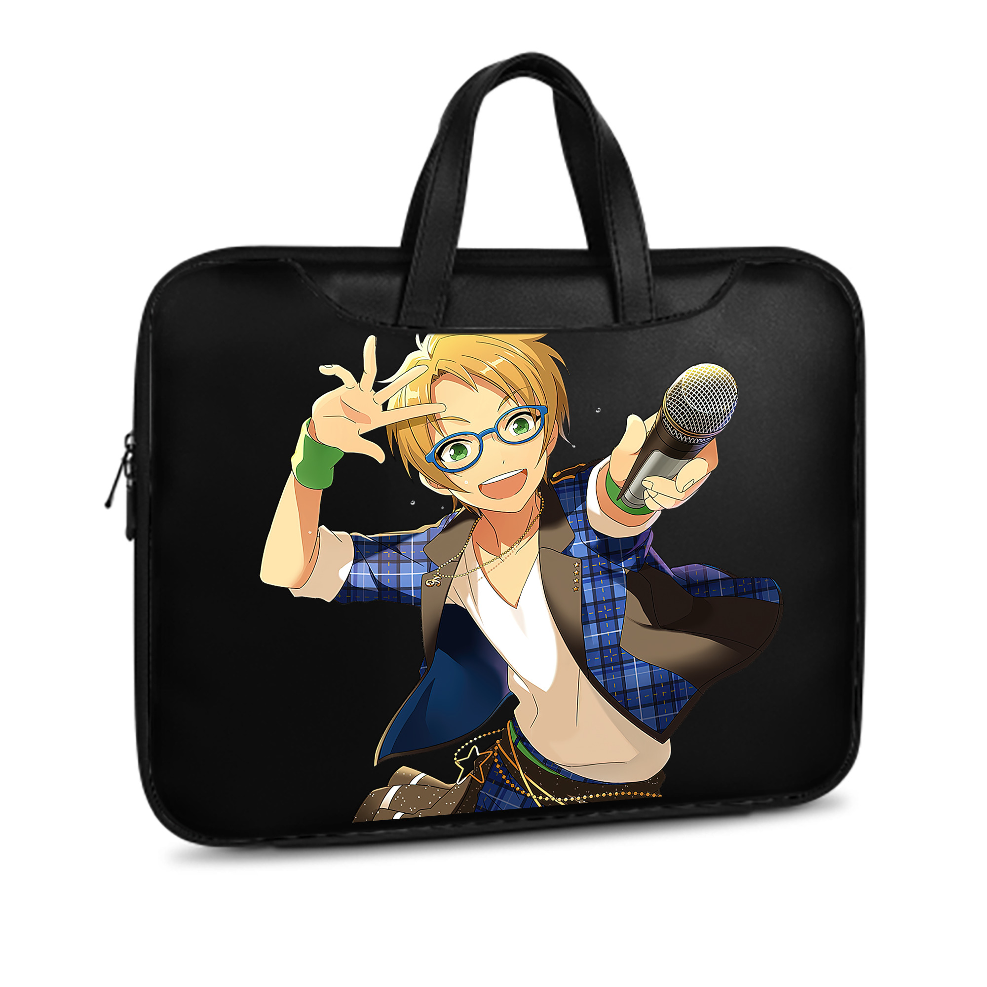 （画像用） あんさんぶるスターズ! Ensemble Stars レザーラップトップバッグ　ノートパソコンケース