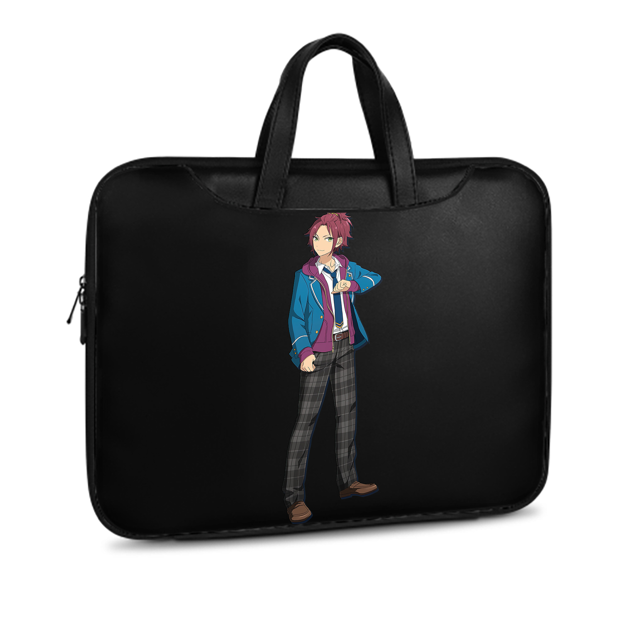 （画像用） あんさんぶるスターズ! Ensemble Stars レザーラップトップバッグ　ノートパソコンケース