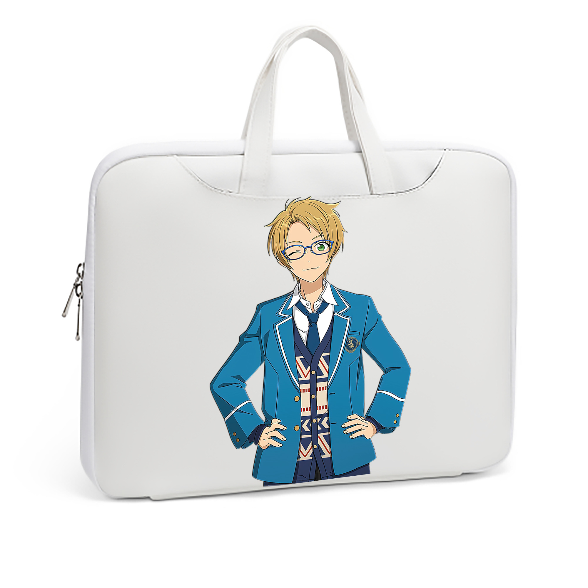 （画像用） あんさんぶるスターズ! Ensemble Stars レザーラップトップバッグ　ノートパソコンケース