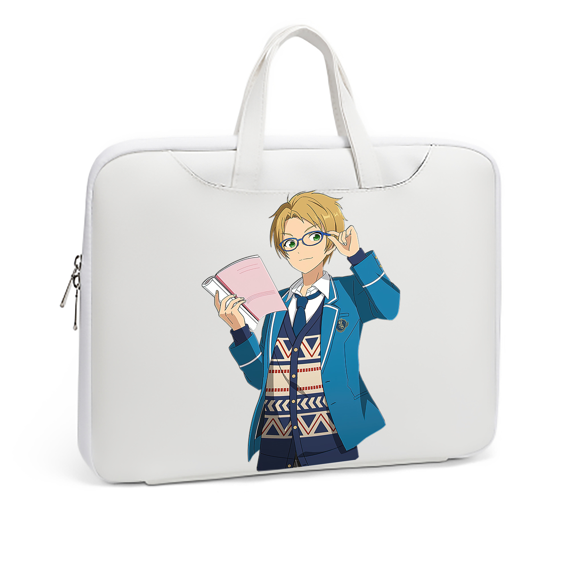 （画像用） あんさんぶるスターズ! Ensemble Stars レザーラップトップバッグ　ノートパソコンケース