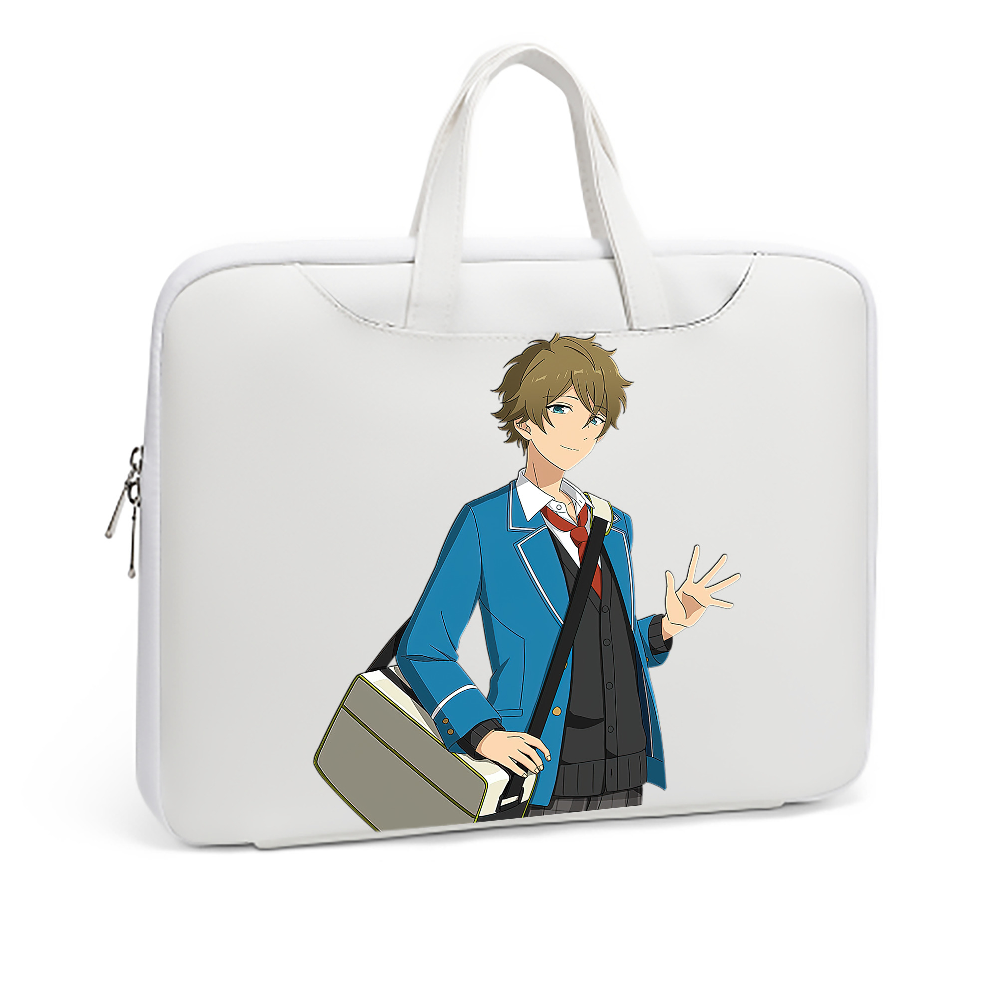 （画像用） あんさんぶるスターズ! Ensemble Stars レザーラップトップバッグ　ノートパソコンケース