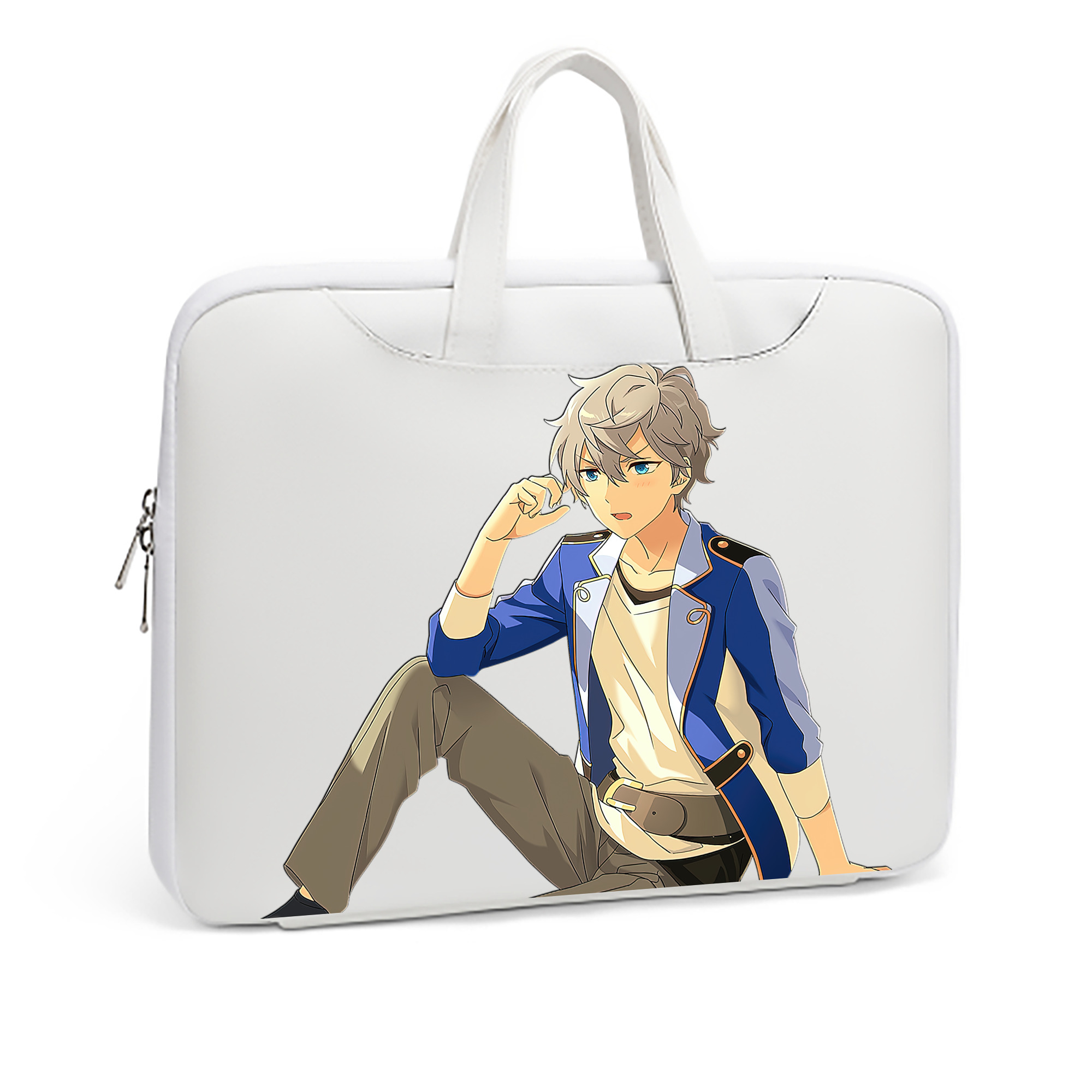 （画像用） あんさんぶるスターズ! Ensemble Stars レザーラップトップバッグ　ノートパソコンケース